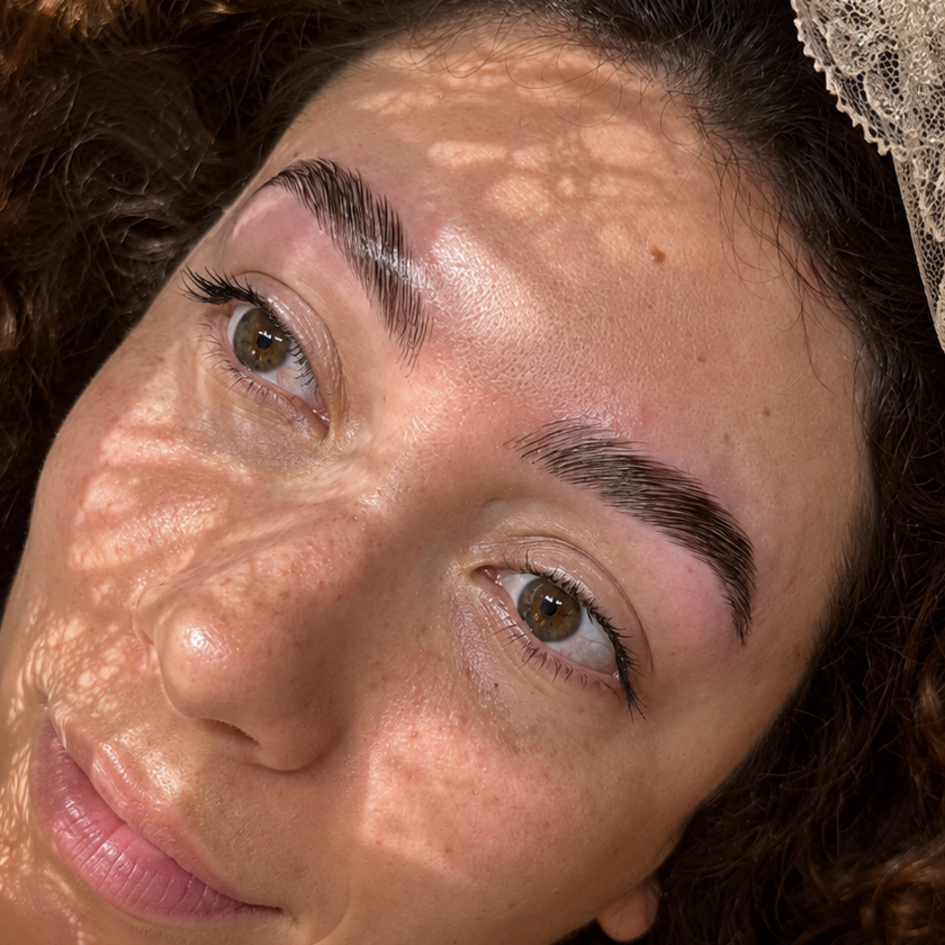 Brow lamination result